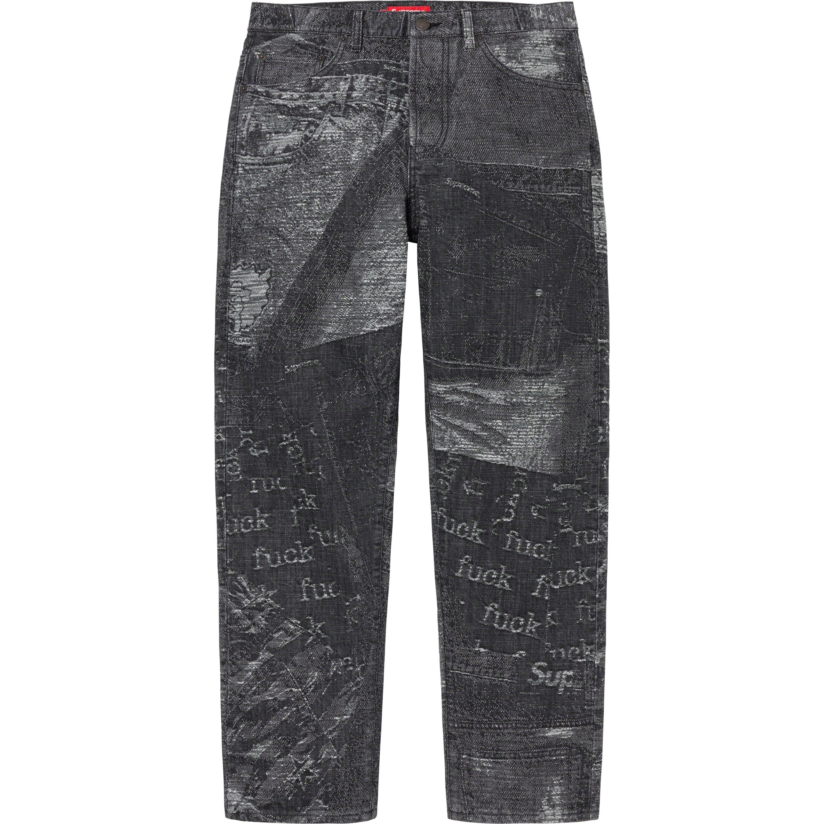 Archive Denim Jacquard Regular Jean view 2